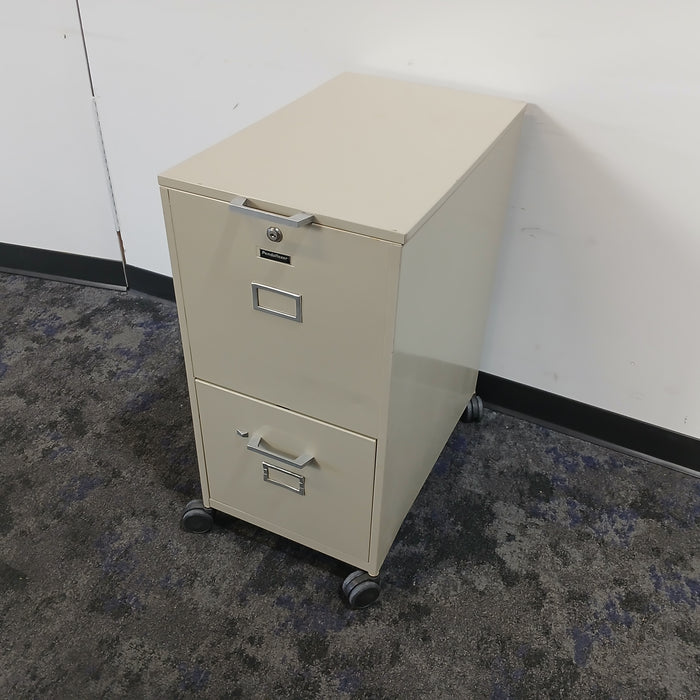 Two Drawer Pedestal File Cabinet