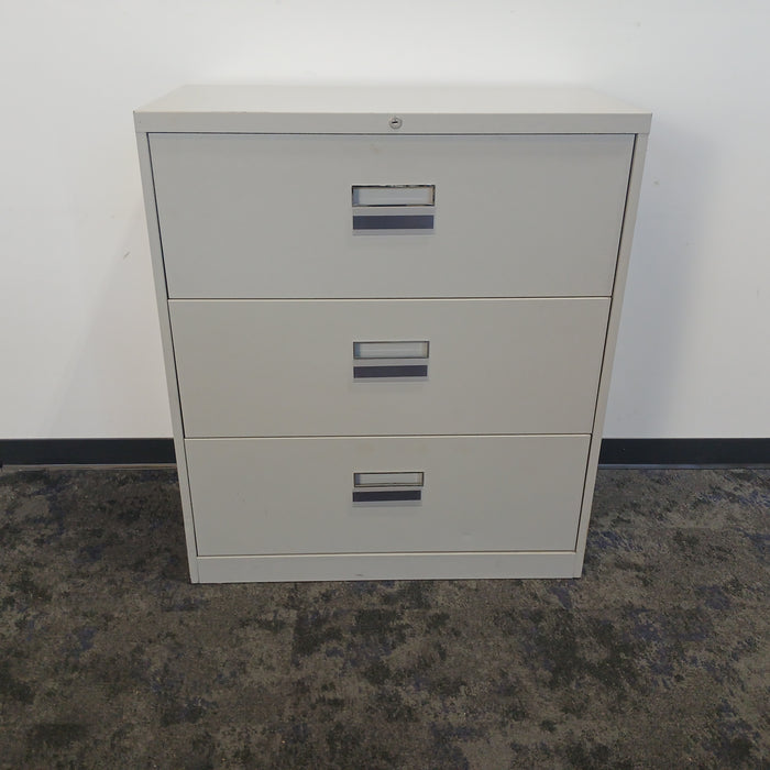 36" 3 Drawer Lateral File Cabinet