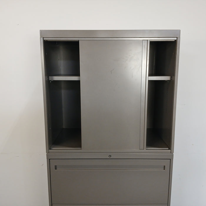 Lateral File Cabinet with Storage