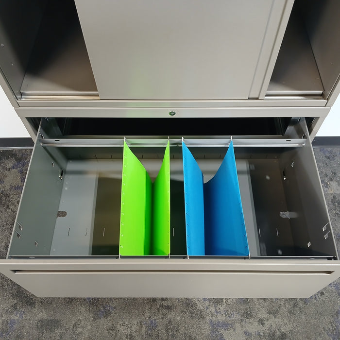 Lateral File Cabinet with Storage