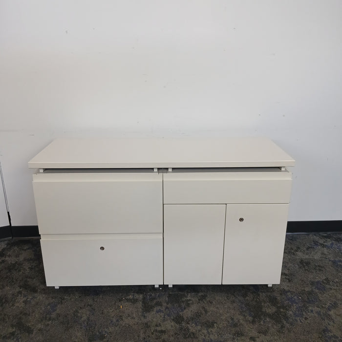 2 Drawer File Cabinet With Storage