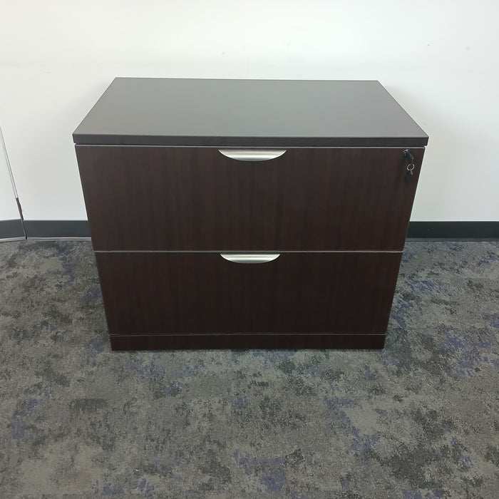 36" 2 Drawer Lateral File Cabinet