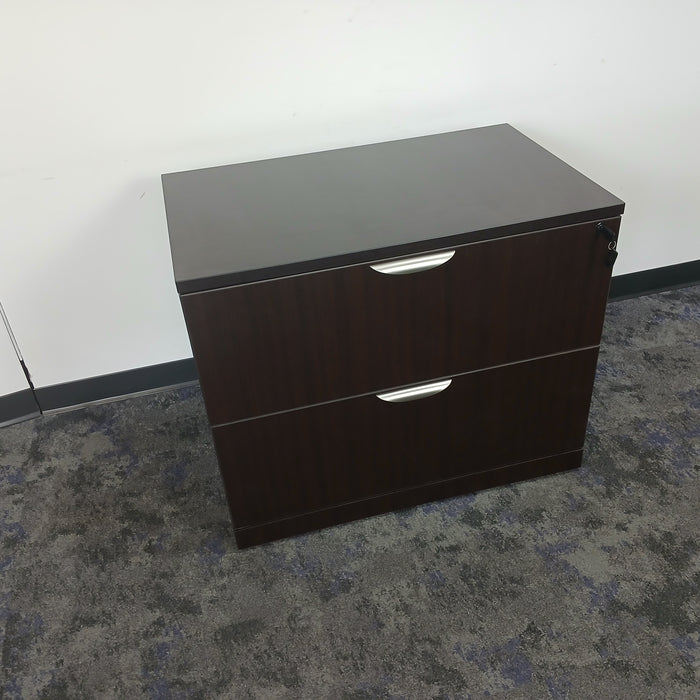 36" 2 Drawer Lateral File Cabinet