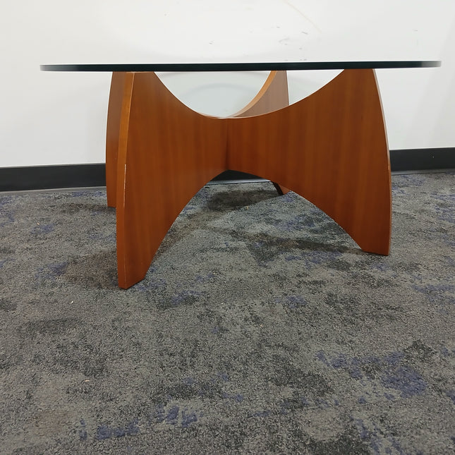 36" Round Glass Table