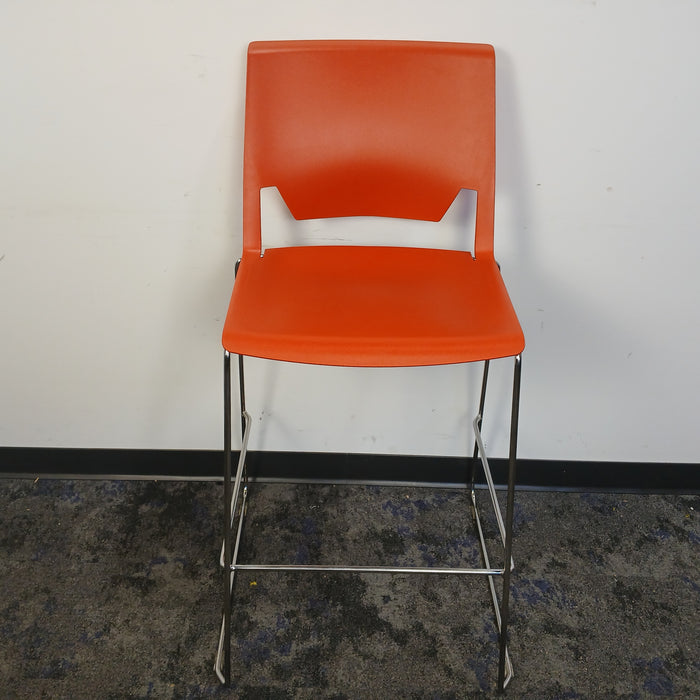 Bar Height Stacking Chair