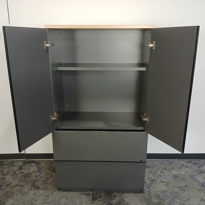 Lateral File Cabinet with Storage