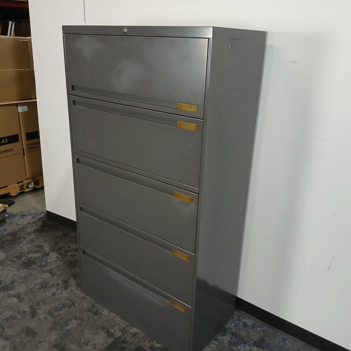 36" 5 Drawer Lateral File Cabinet