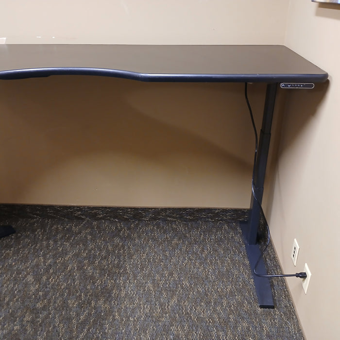 L-Shaped Sit/Stand Desk