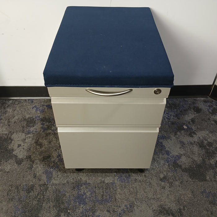 2 Drawer Box/File Pedestal File Cabinet