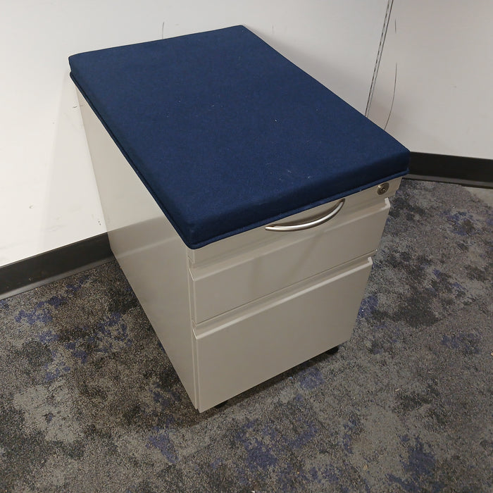 2 Drawer Box/File Pedestal File Cabinet