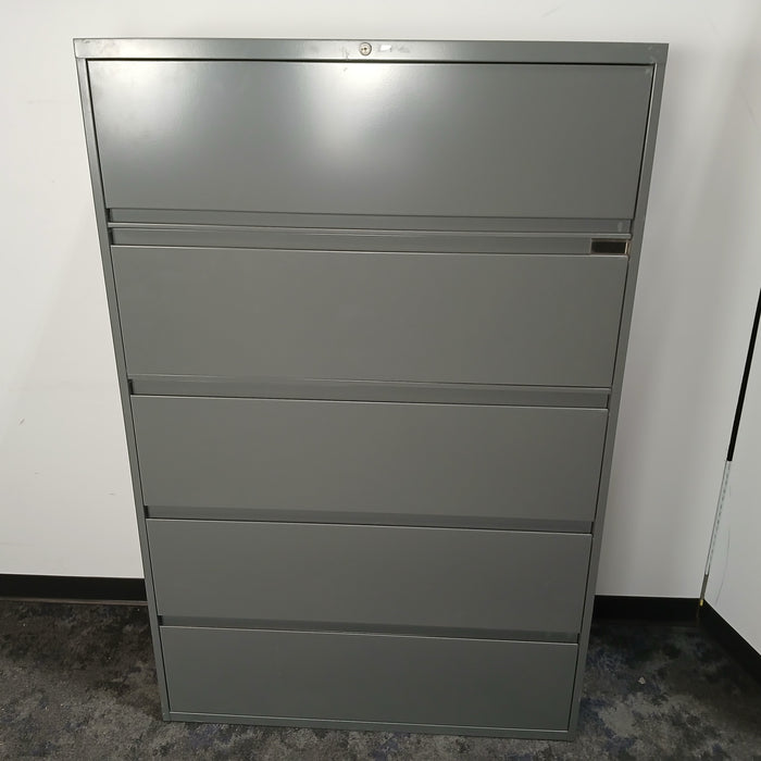 42" 5 Drawer Lateral File Cabinet