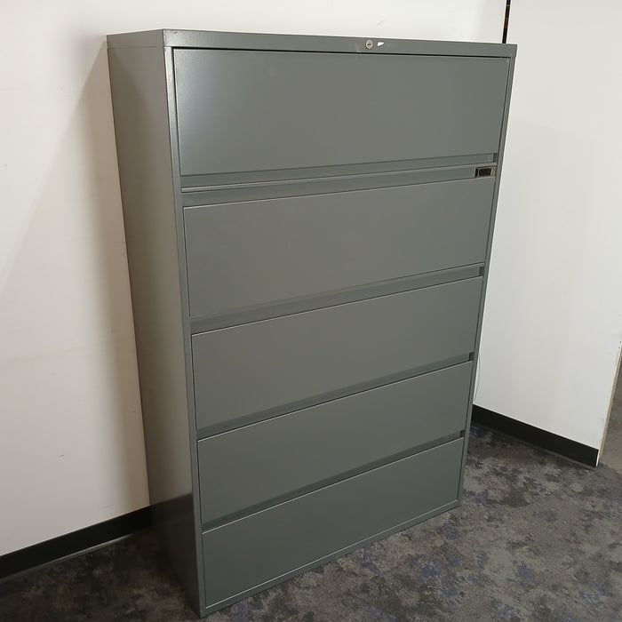 42" 5 Drawer Lateral File Cabinet