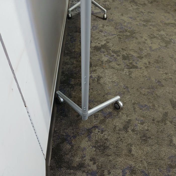 47" x 70" Rolling / Mobile Whiteboard / Dry Erase (#6651)