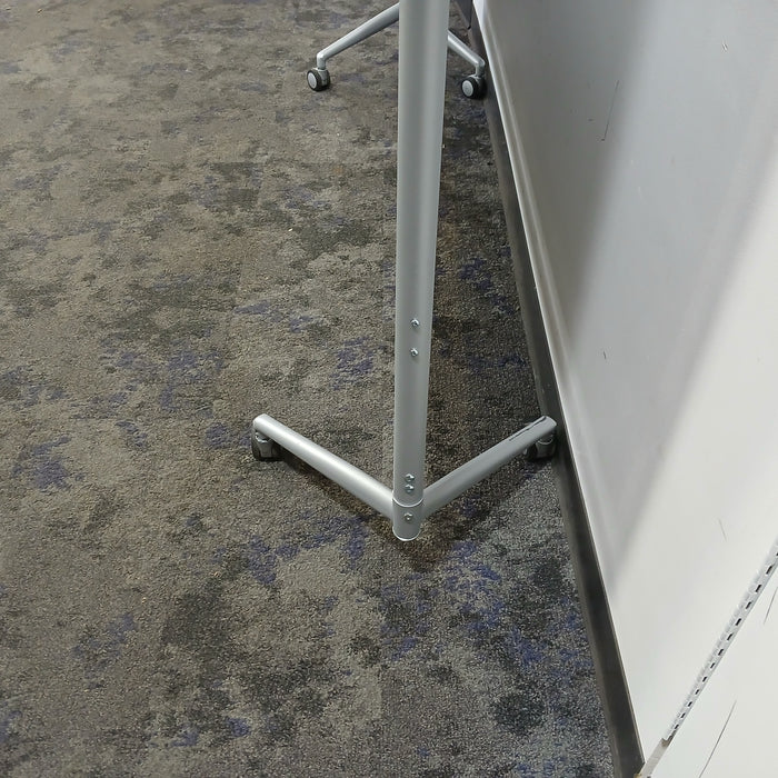 47" x 70" Rolling / Mobile Whiteboard / Dry Erase (#6651)