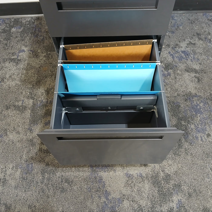 2 Drawer Pedestal File Cabinet