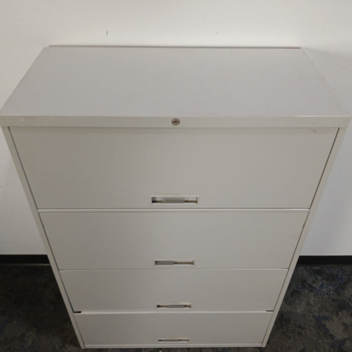 36" 4 Drawer Lateral File Cabinet