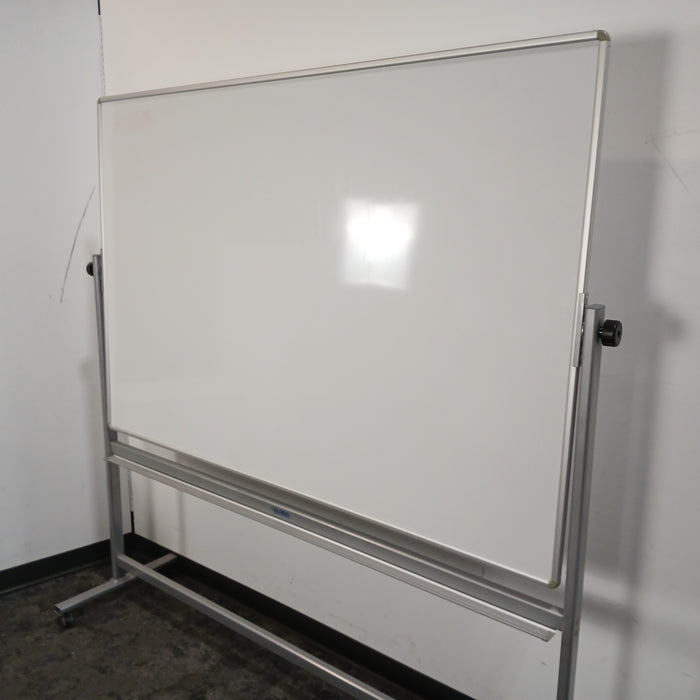 47" x 71" Rolling Whiteboard / Dry Erase (#6700)
