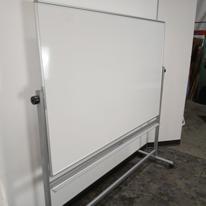 47" x 71" Rolling Whiteboard / Dry Erase (#6700)