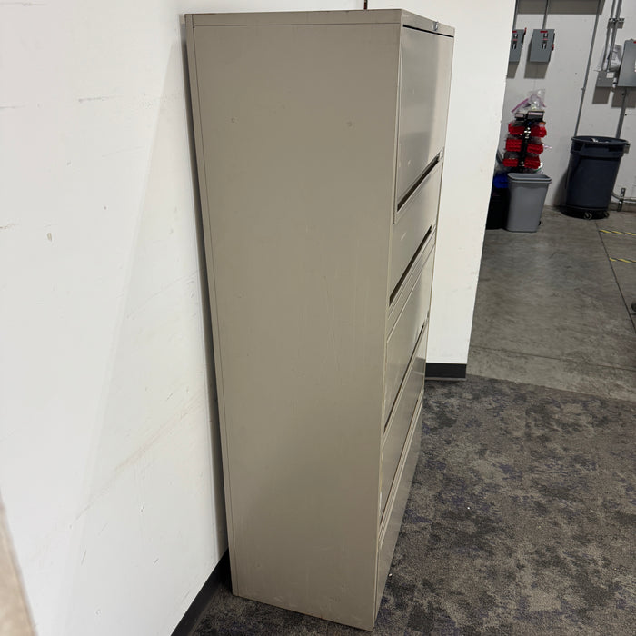 36" 5 Drawer Lateral File Cabinet