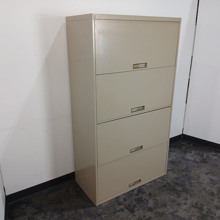 36" 4 Drawer Lateral File Cabinet