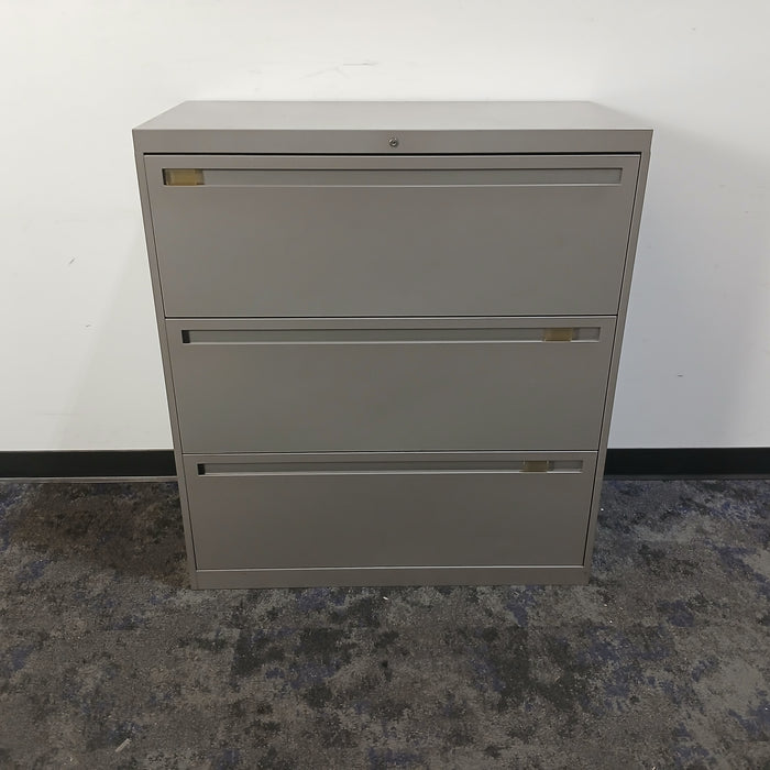 36" 3 Drawer Lateral File Cabinet