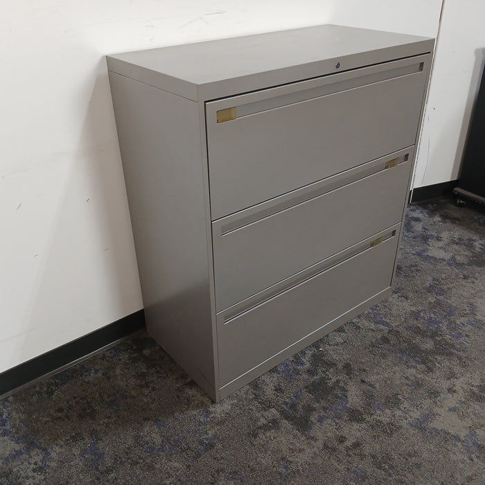 36" 3 Drawer Lateral File Cabinet