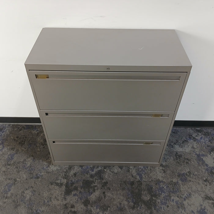 36" 3 Drawer Lateral File Cabinet