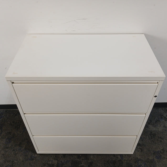 36" 3 Drawer Lateral File Cabinet