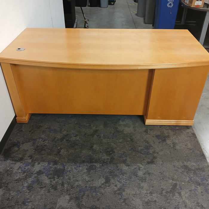 71" Bowfront Desk
