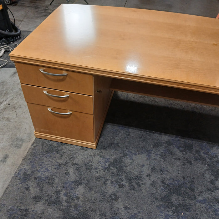 71" Bowfront Desk