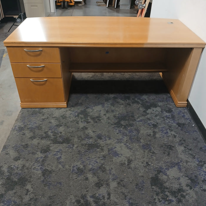 71" Bowfront Desk