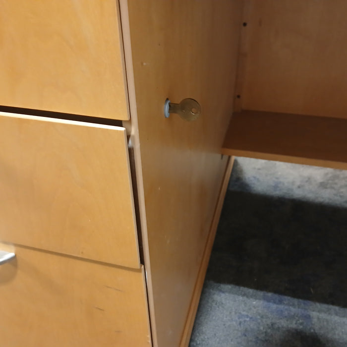 71" Bowfront Desk
