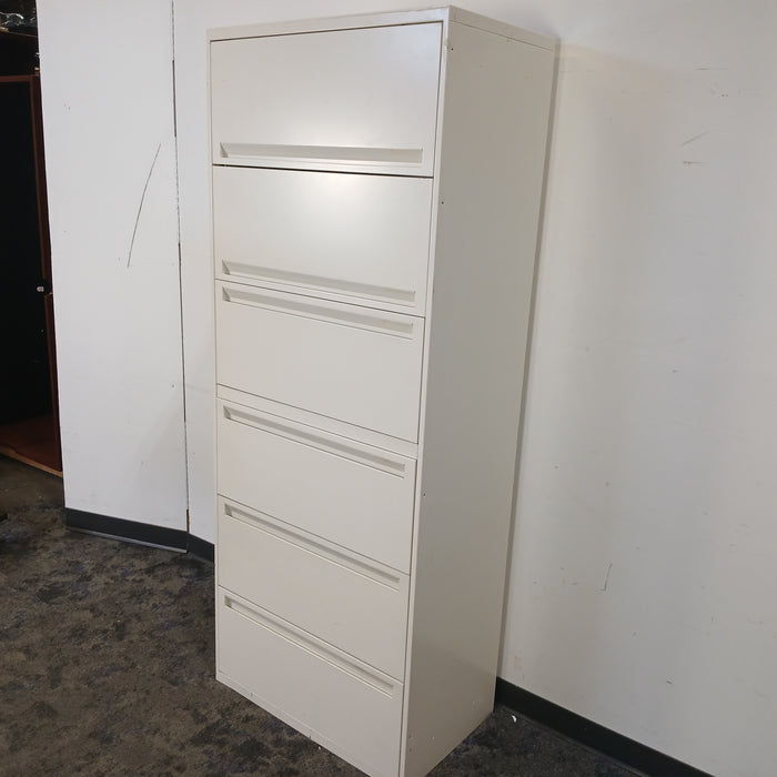 30" 6 Drawer File Cabinet