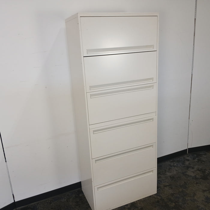 30" 6 Drawer File Cabinet