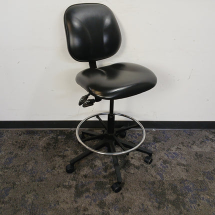 Vinyl Lab Stool