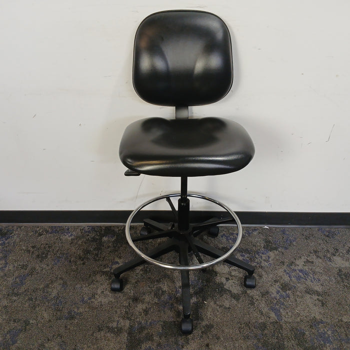 Vinyl Lab Stool