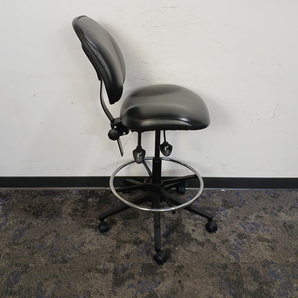 Vinyl Lab Stool