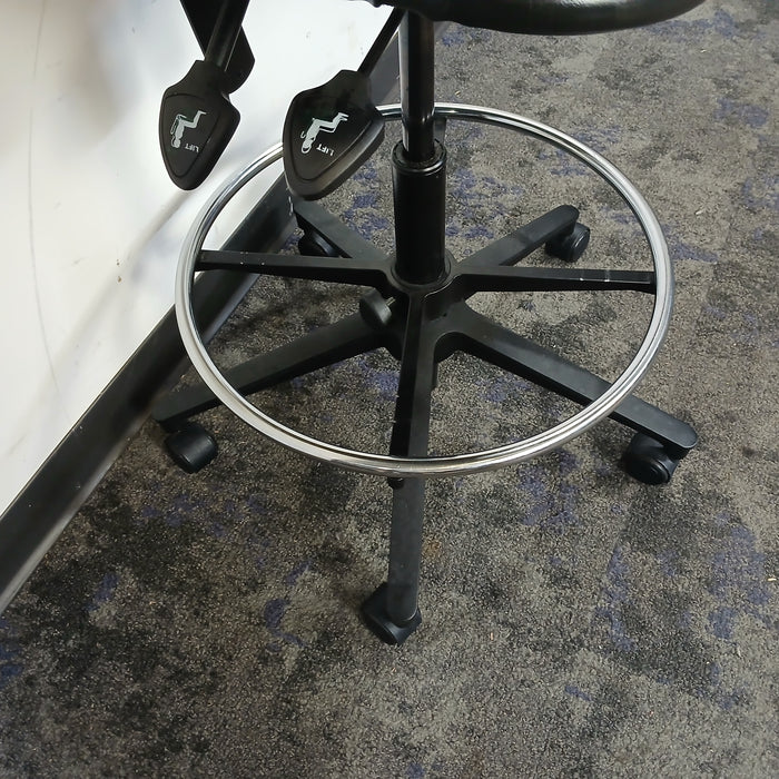 Vinyl Lab Stool