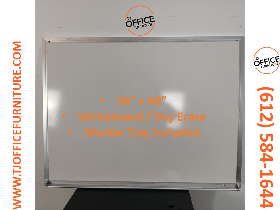 36" x 48" Whiteboard / Dry Erase (#6836)