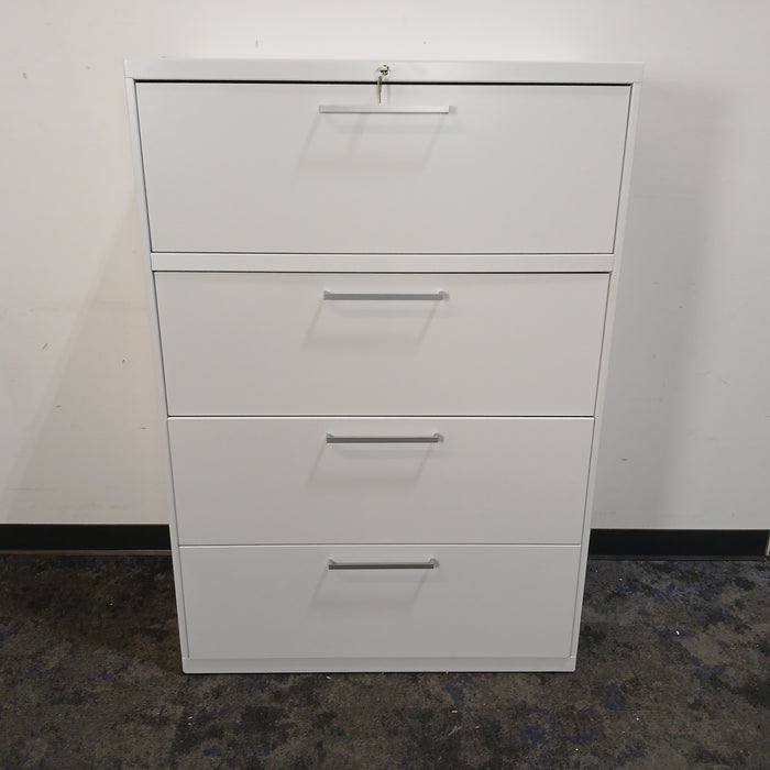 36" 4 Drawer Lateral File Cabinet