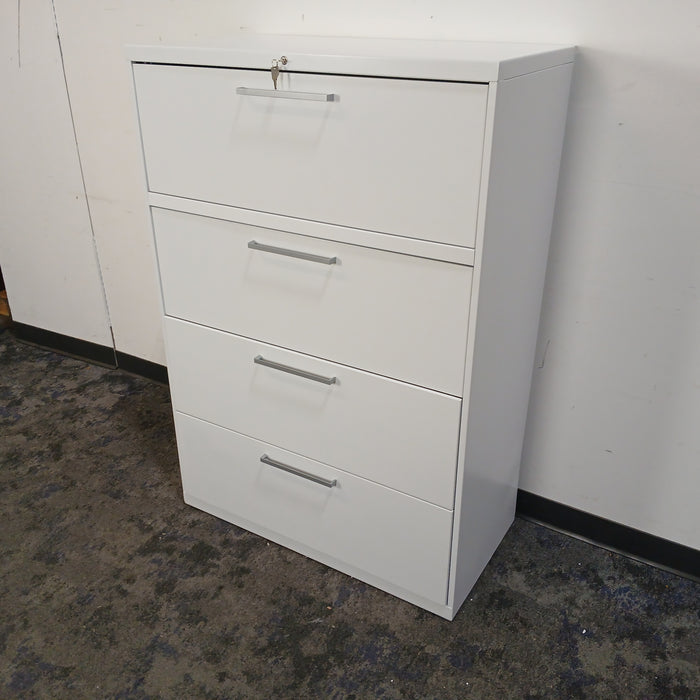 36" 4 Drawer Lateral File Cabinet