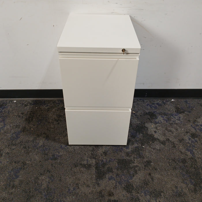 2 Drawer F/F Pedestal File Cabinet