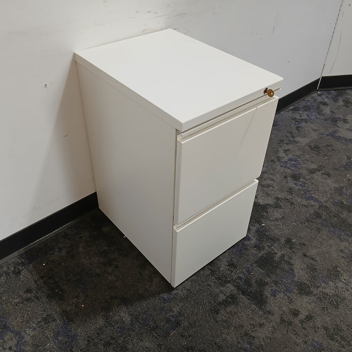 2 Drawer F/F Pedestal File Cabinet