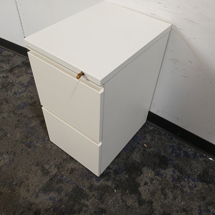 2 Drawer F/F Pedestal File Cabinet