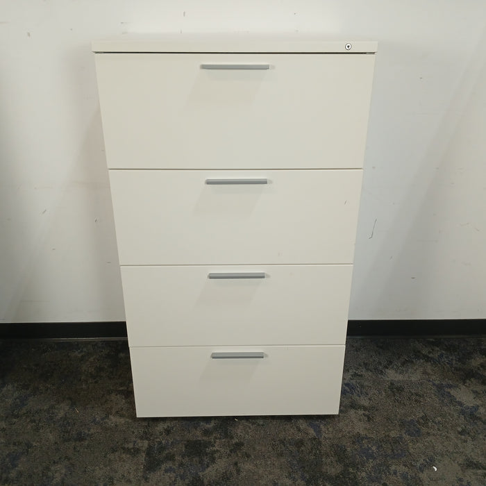 30" 4 Drawer Lateral File Cabinet