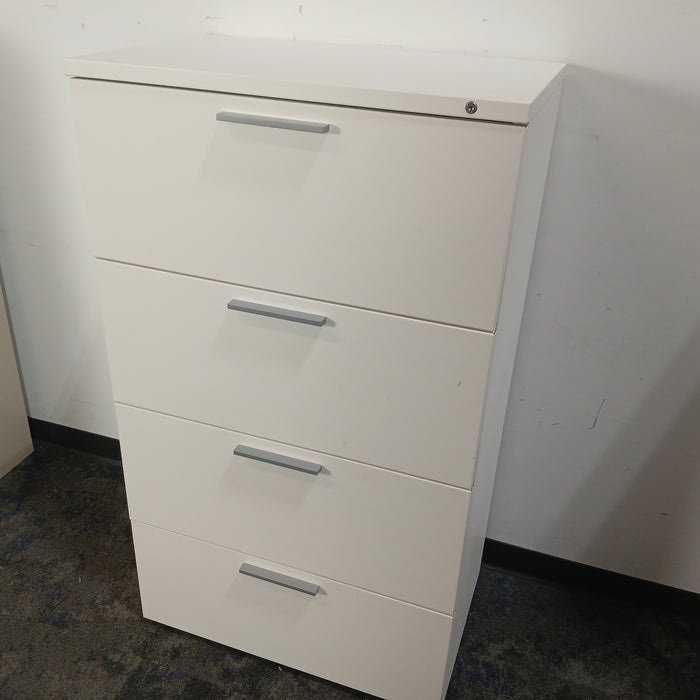 30" 4 Drawer Lateral File Cabinet