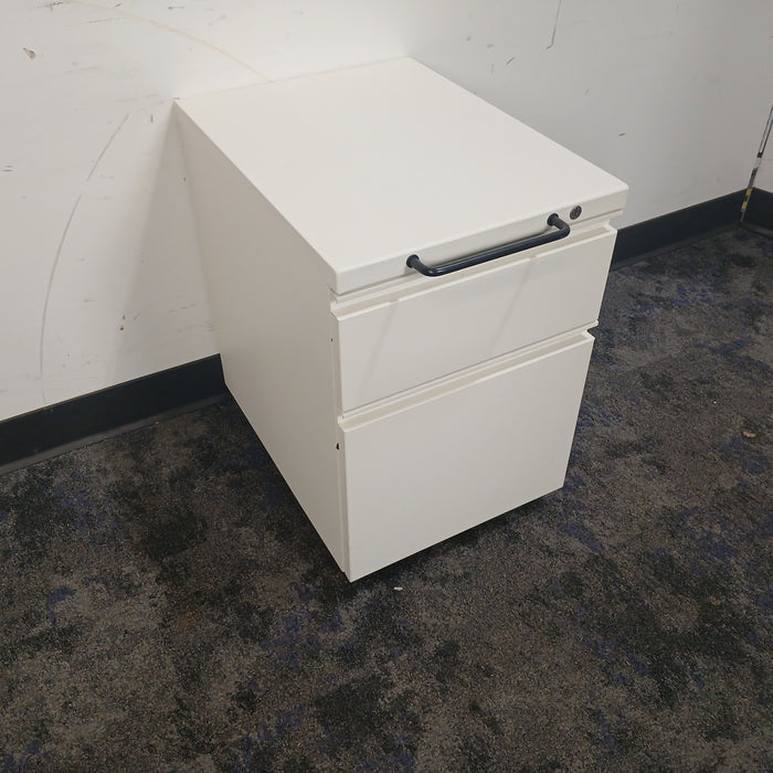 2 Drawer B/F Pedestal File Cabinet