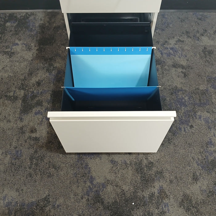 2 Drawer B/F Pedestal File Cabinet