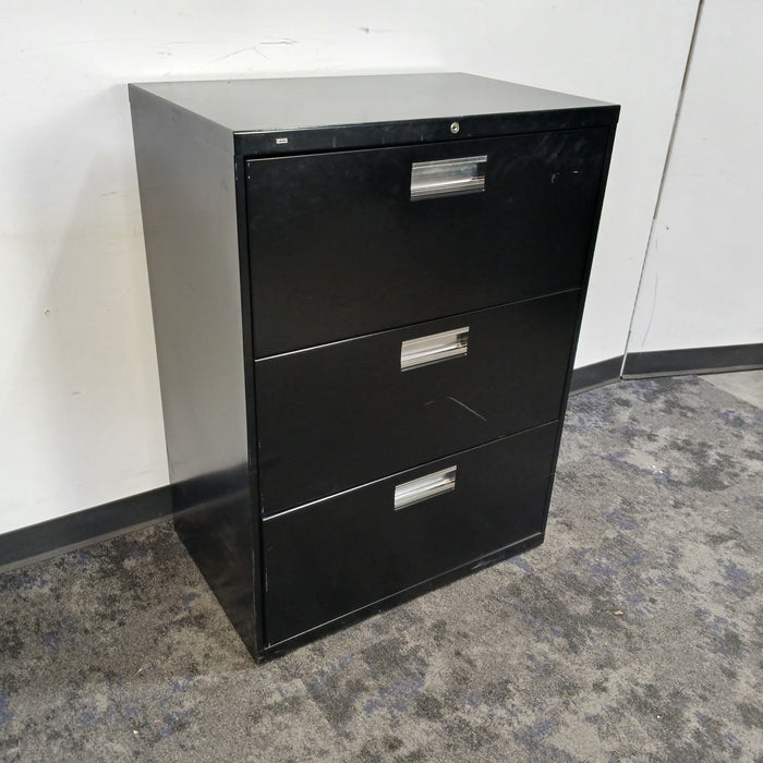 30" 3 Drawer Lateral File Cabinet