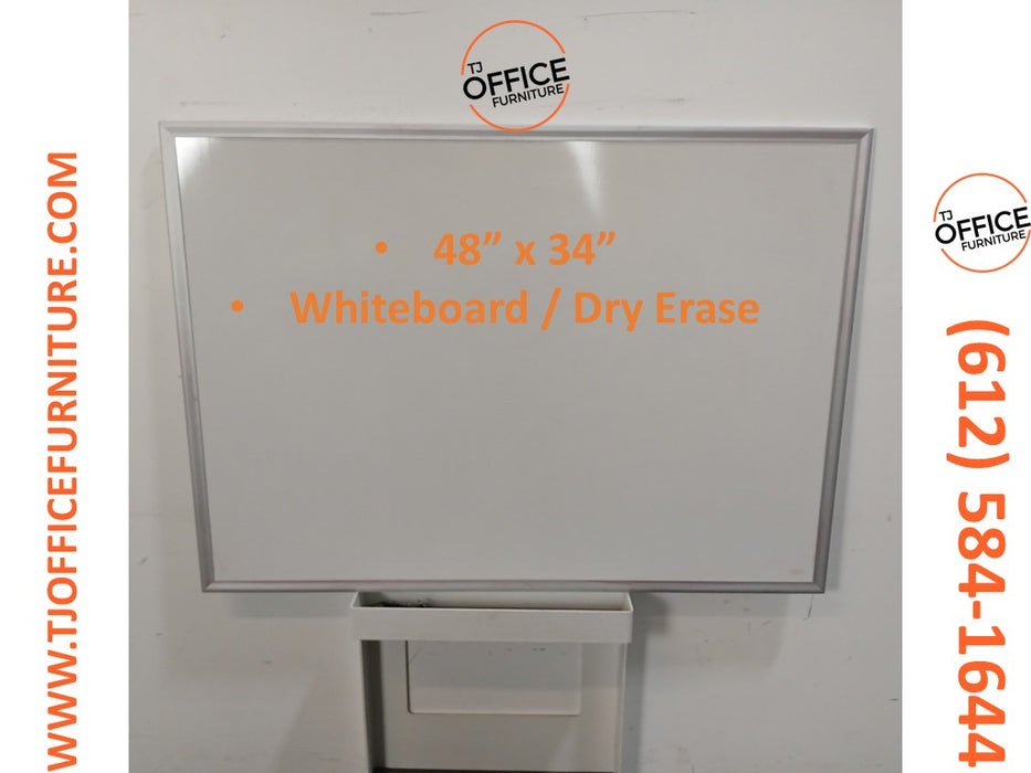 34" x 48" Whiteboard / Dry Erase (#6899)